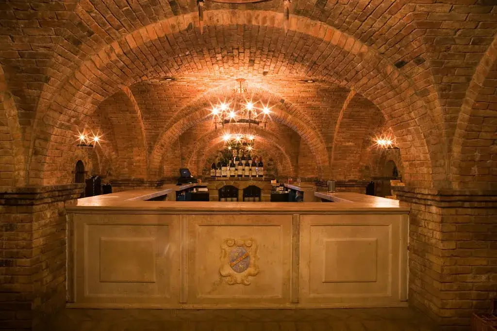 Castello di Amorosa tasting room