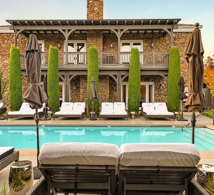 Hotel Yountville A Contemporary Vineyard Escape